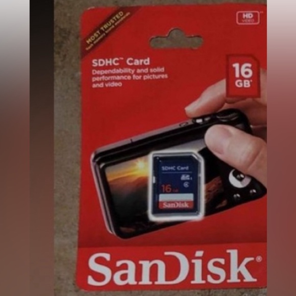 ScanDisk memory card